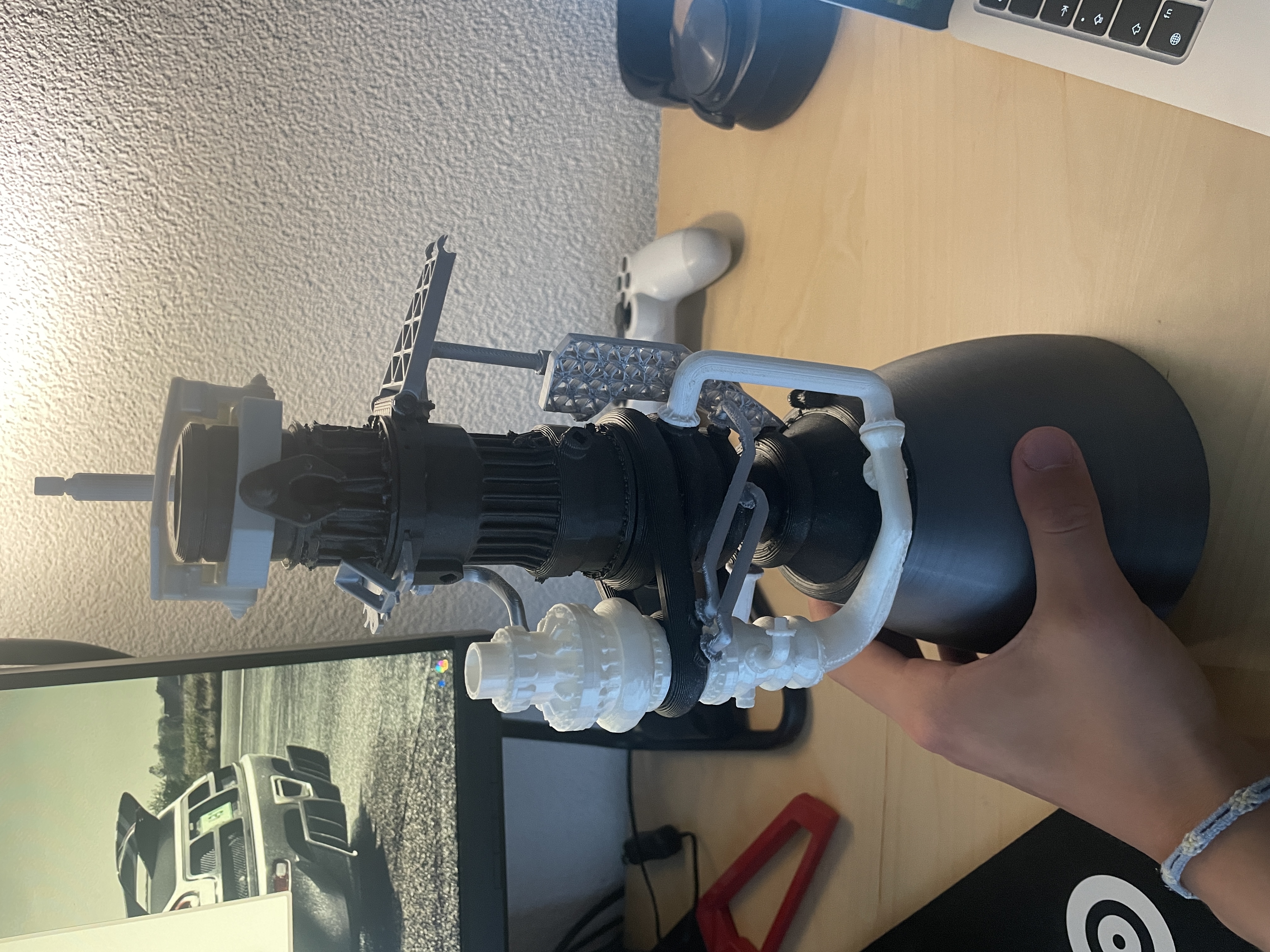Raptor model held
